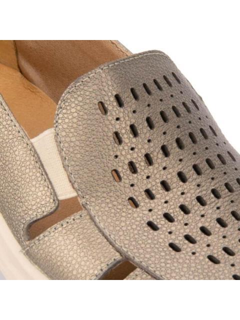 SANDALIA PERFORADA PEWTER FLEXI