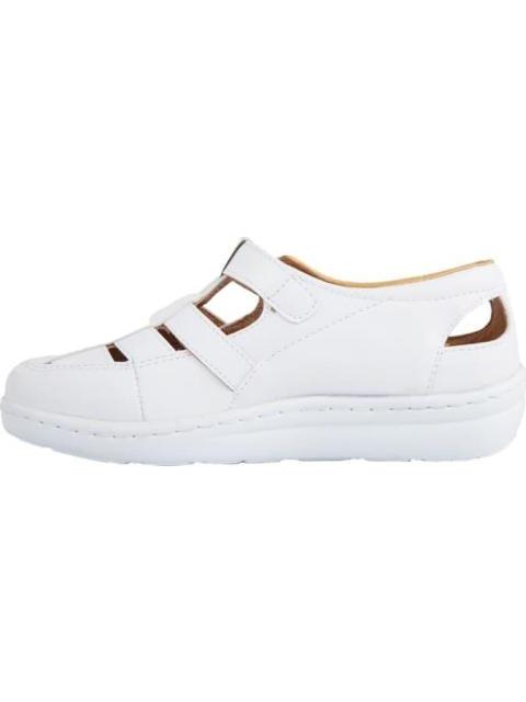 SANDALIA FORRO PIEL BLANCO SHOSH CONFORT