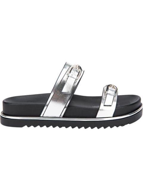 SANDALIA METALICA PLATA VI LINE