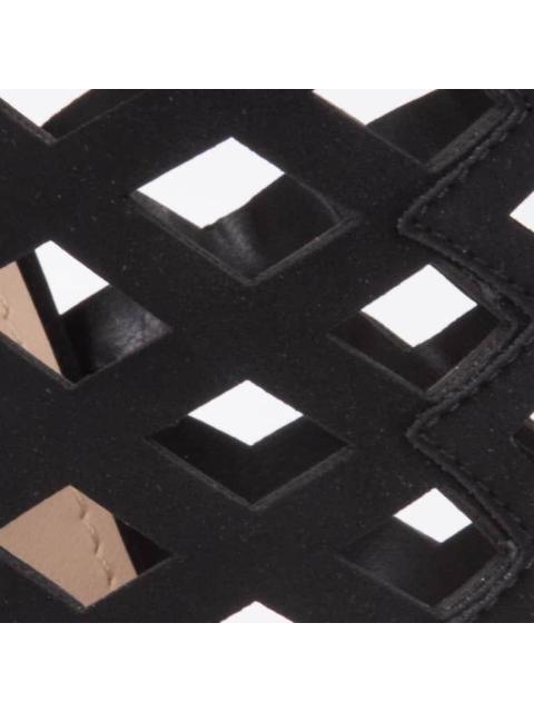 SANDALIA PERFORADA NEGRO YAELI FASHION