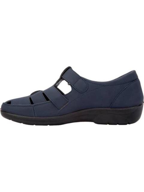 SANDALIA VELCRO AZUL SHOSH CONFORT