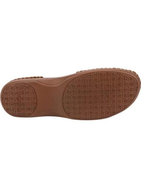 SANDALIA DE PIEL CAMEL SHOSH