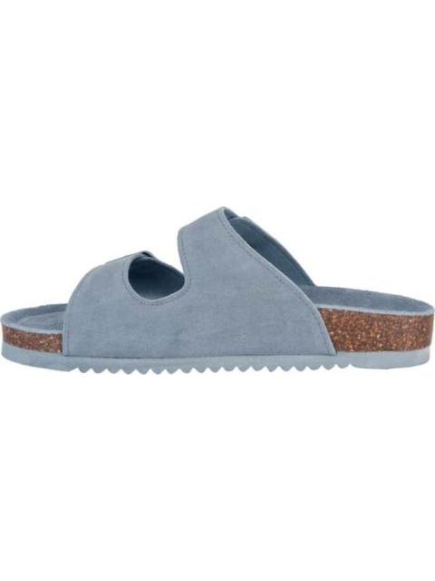 SANDALIA GAMUZA AZUL VI LINE