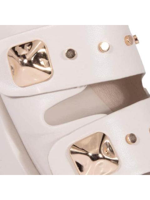 SANDALIA PLANA ACOJINADA BEIGE VI LINE FASHION