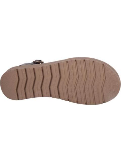 SANDALIA PLANA NEGRO VI LINE