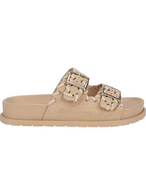 SANDALIA PLANA BEIGE VI LINE