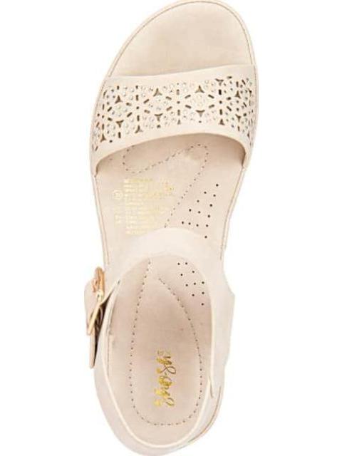 SANDALIA CONFORT BEIGE/HUESO SHOSH