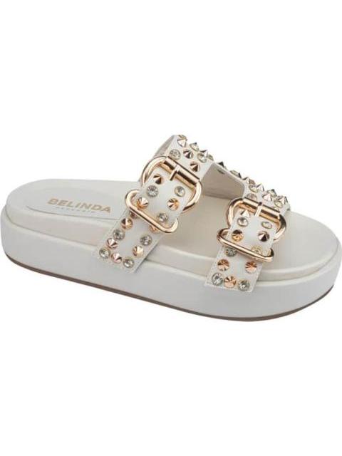 SANDALIA ESTOPEROLES BEIGE/HUESO BELINDA PEREGRIN