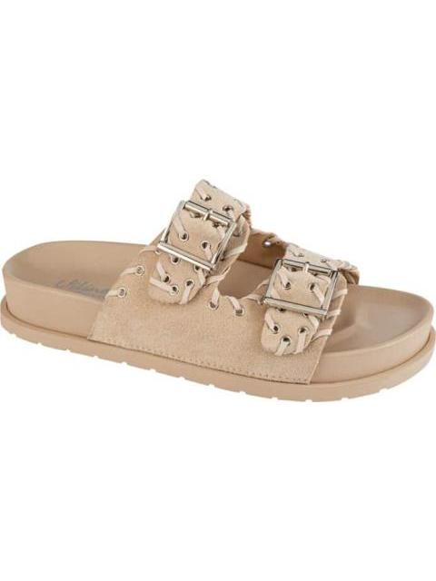 SANDALIA PLANA BEIGE VI LINE