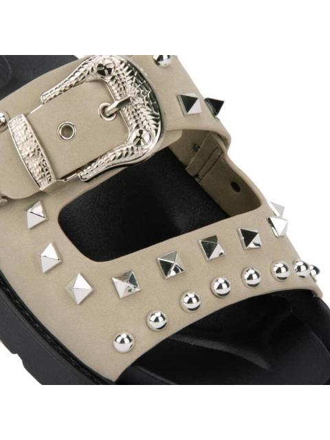 SANDALIA PLANA TAUPE VI LINE FASHION