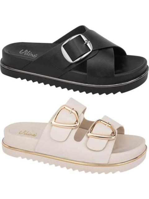 SANDALIA PLANA MULTICOLOR VI LINE