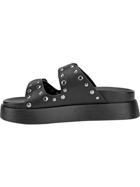 SANDALIA PLANA NEGRO VI LINE FASHION