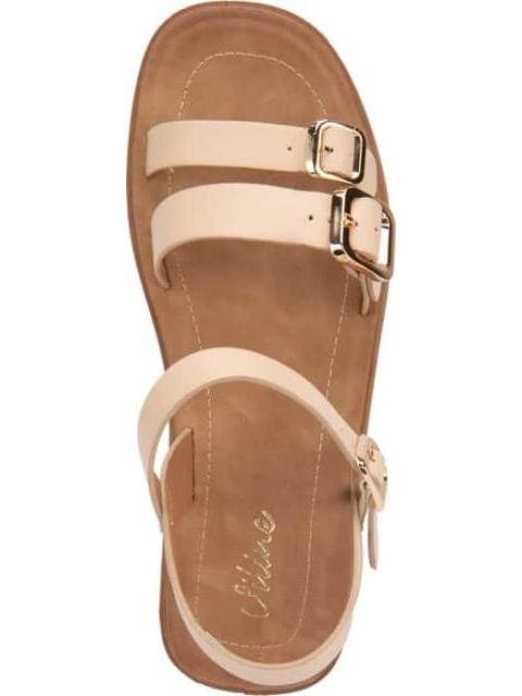 SANDALIA PLANA NUDE VI LINE