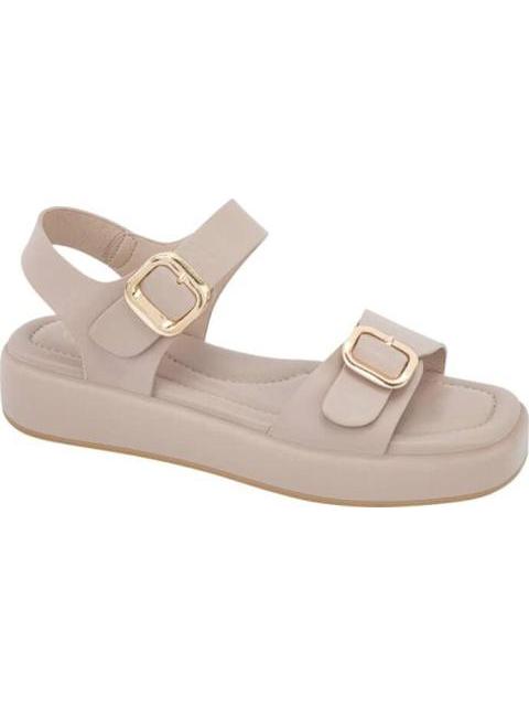SANDALIA PLANA TAUPE VI LINE