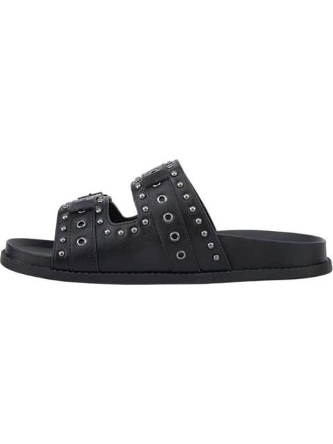 SANDALIA PLANA NEGRO VI LINE FASHION