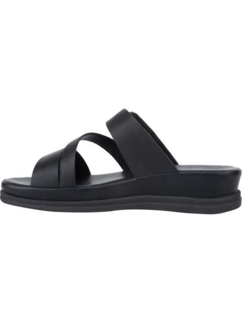 SANDALIA PLANA NEGRO SHOSH