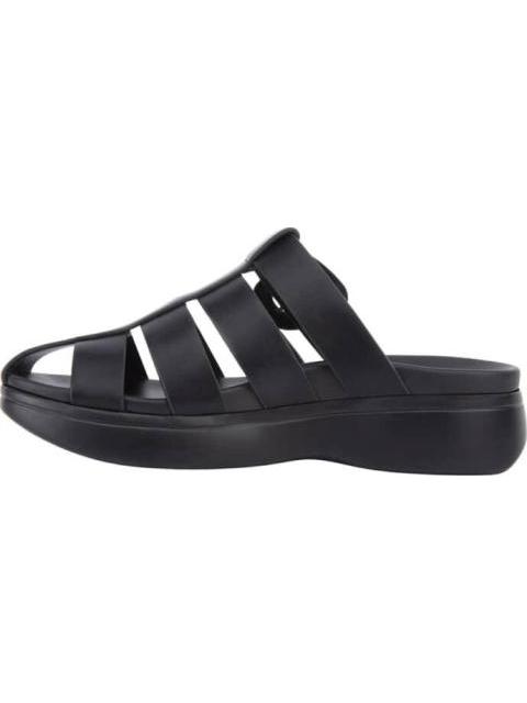 SANDALIA PLANA NEGRO VI LINE