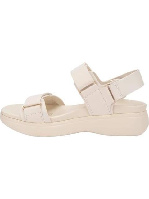 SANDALIA PLANA BEIGE/HUESO VI LINE
