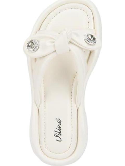 SANDALIA PLANA BLANCO VI LINE