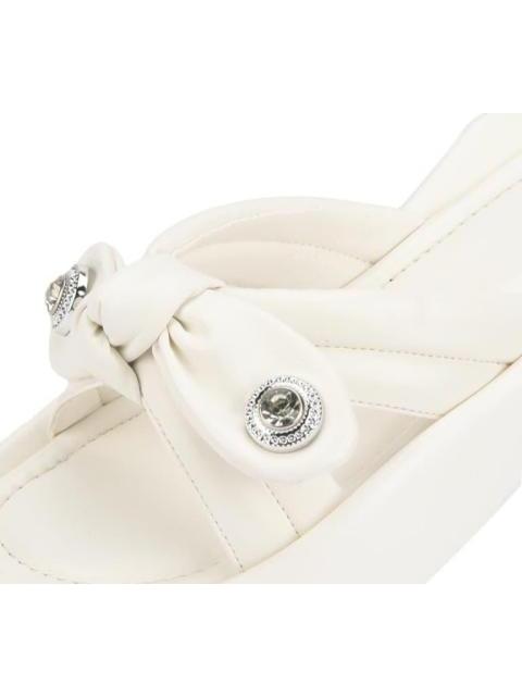 SANDALIA PLANA BLANCO VI LINE
