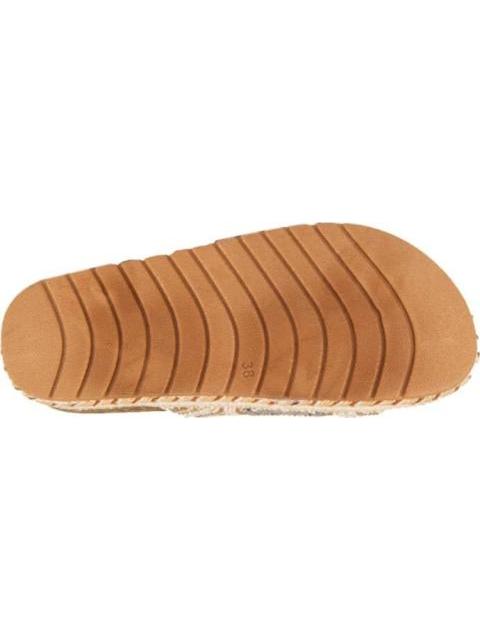 SANDALIA PLANA CON BRILLOS NUDE VI LINE FASHION
