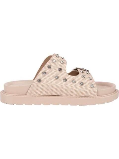 SANDALIA PLANA NUDE VI LINE FASHION