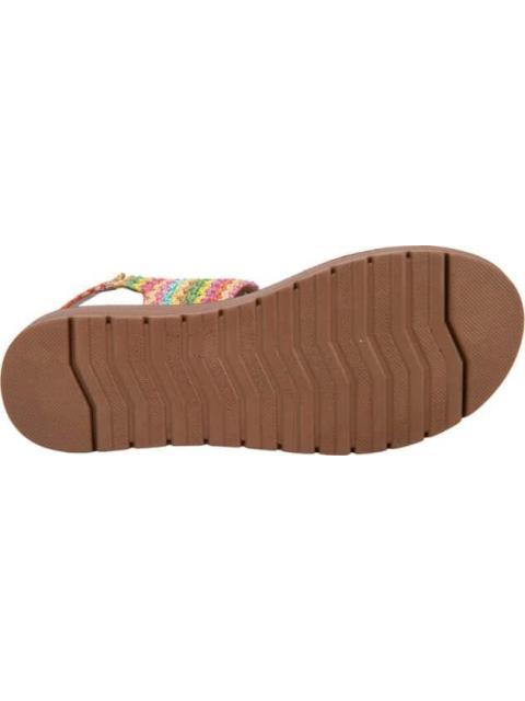 SANDALIA PLANA MULTICOLOR VI LINE