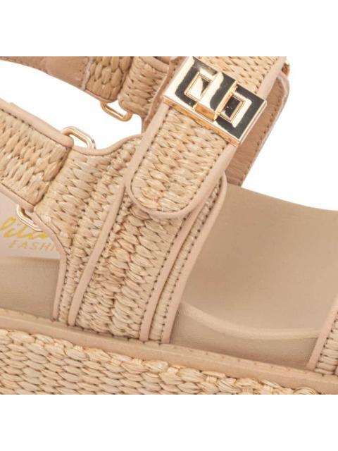 SANDALIA PLANA NUDE VI LINE FASHION