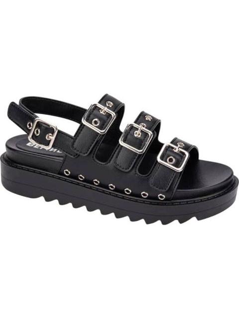 SANDALIA PLANA NEGRO BELINDA PEREGRIN