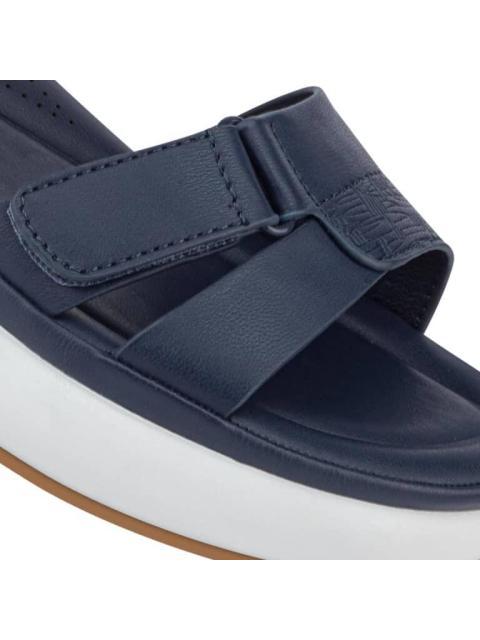 SANDALIA PLANA AZUL MARINO SHOSH