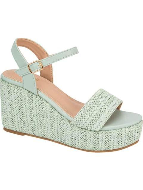SANDALIA PLATAFORMA AZUL MENTA VI LINE