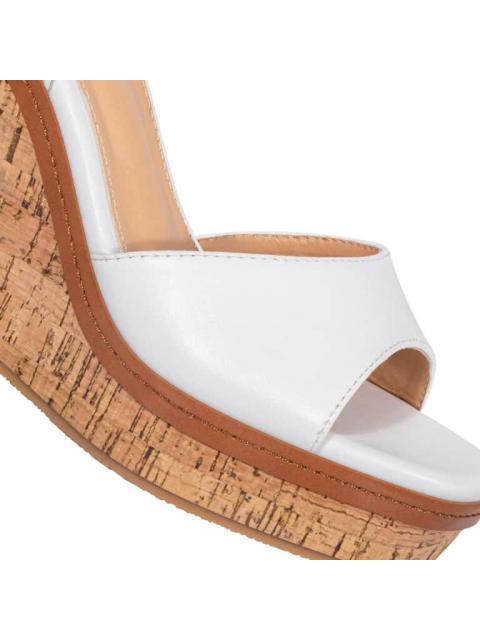 SANDALIA PLATAFORMA BLANCO VI LINE