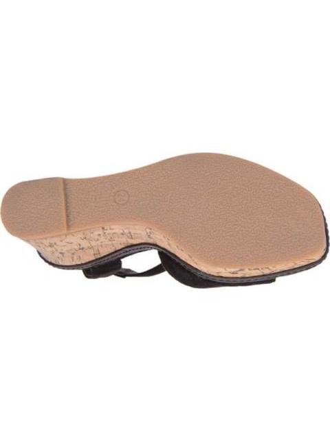 SANDALIA PLATAFORMA NEGRO VI LINE