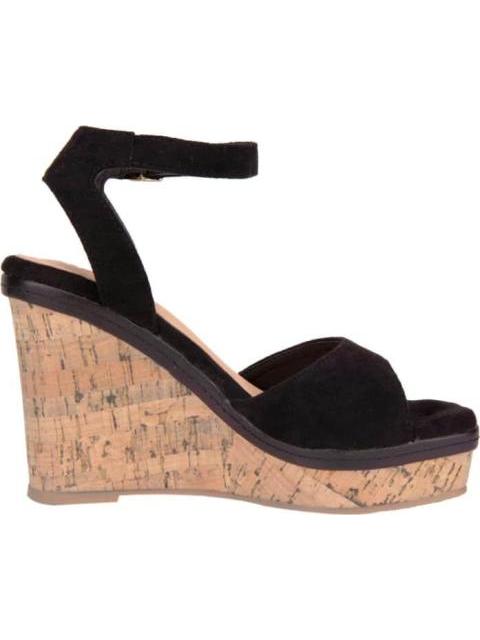 SANDALIA PLATAFORMA NEGRO VI LINE