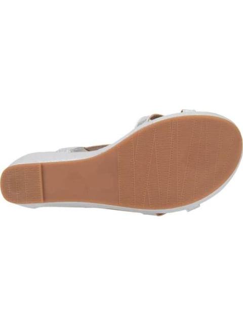 SANDALIA PLATAFORMA PLATA VI LINE