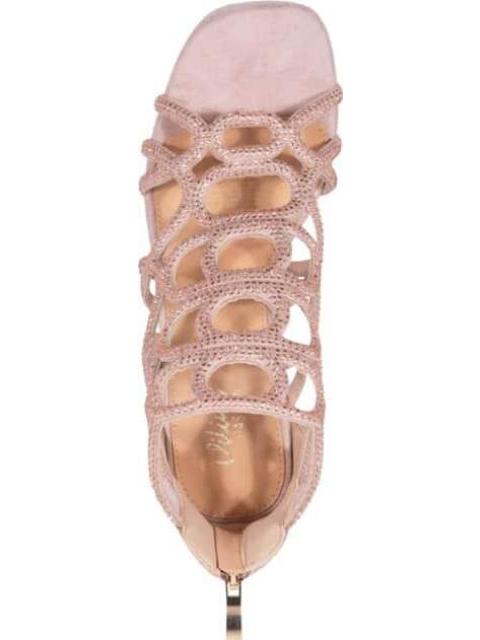 SANDALIA CON PLATAFORMA ROSA VI LINE FASHION