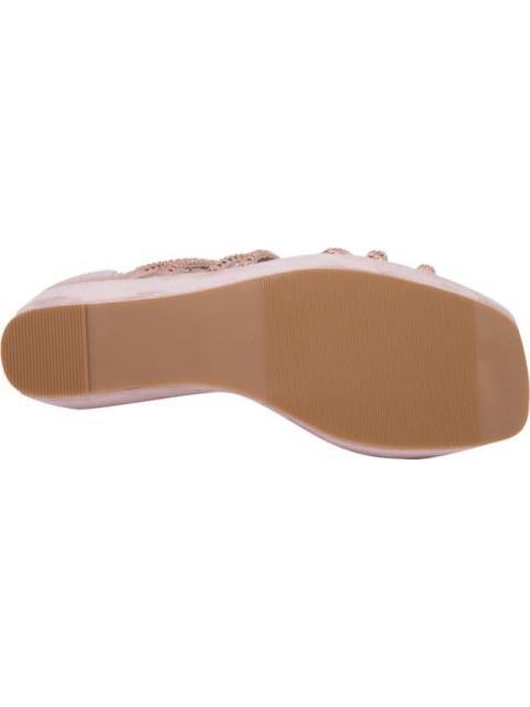 SANDALIA CON PLATAFORMA ROSA VI LINE FASHION