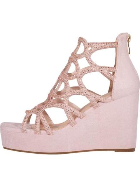SANDALIA CON PLATAFORMA ROSA VI LINE FASHION