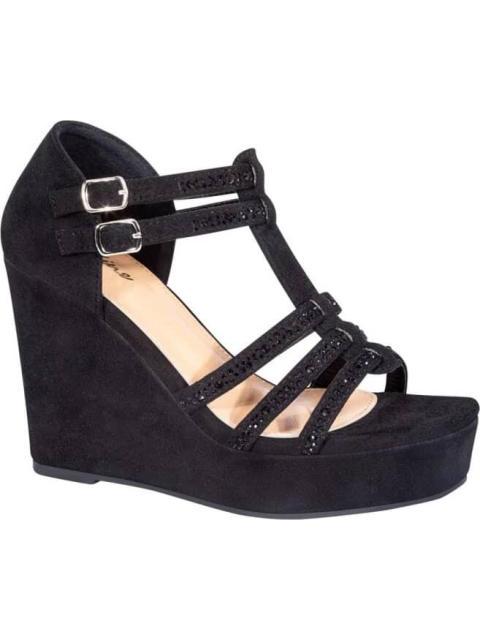 SANDALIA DEPORTIVA CON PIEDRAS NEGRO PROKENNEX