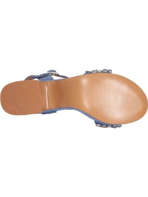 SANDALIA CON PLATAFORMA AZUL BELINDA PEREGRIN