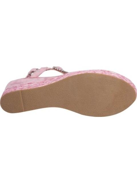 SANDALIA PLATAFORMA ROSA VI LINE FASHION