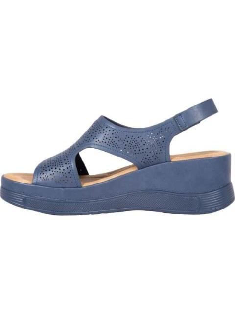 SANDALIA CONFORT AZUL MARINO SHOSH