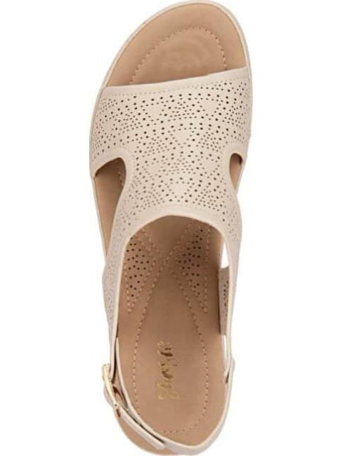 SANDALIA CONFORT BEIGE/HUESO SHOSH