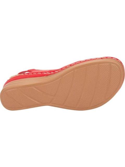 SANDALIA CONFORT ROJO SHOSH