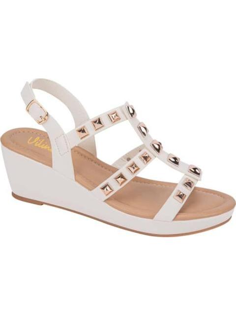 SANDALIA PLATAFORMA BLANCO VI LINE