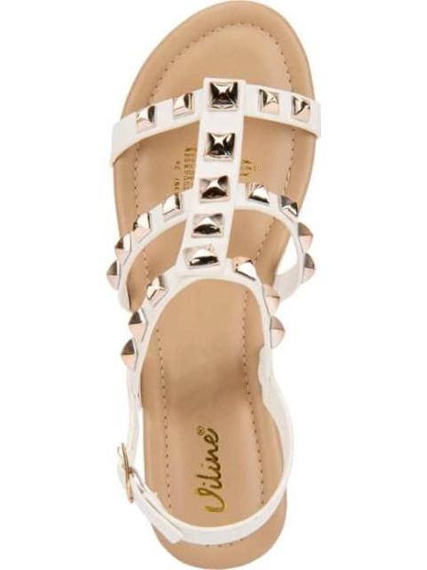 SANDALIA PLATAFORMA BLANCO VI LINE