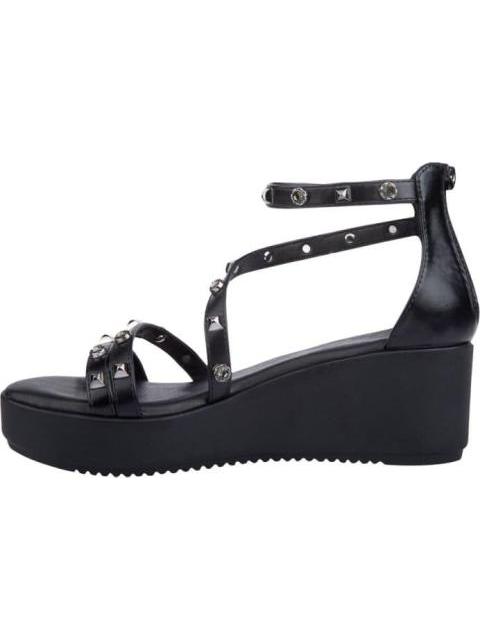 SANDALIA PLATAFORMA NEGRO VI LINE FASHION