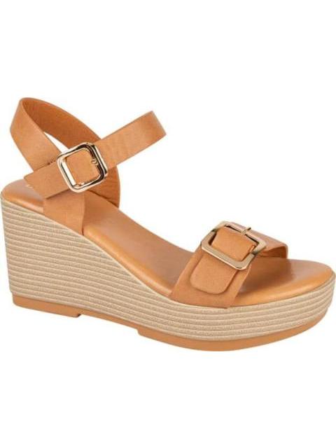 SANDALIA PLATAFORMA CAMEL VI LINE