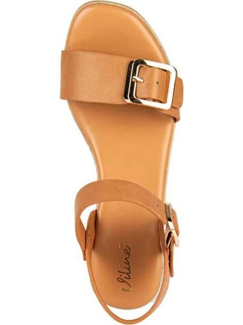 SANDALIA PLATAFORMA CAMEL VI LINE