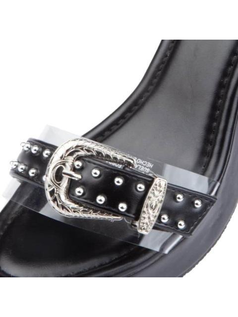 SANDALIA PLATAFORMA NEGRO VI LINE FASHION